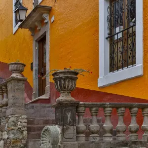 Guanajuato Print: Colonial Architecture Stairways Guanajuato Print: Colonial Architecture Stairways