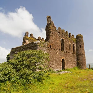 Guzara Castle between Gonder and Lake Tana, Ethiopia