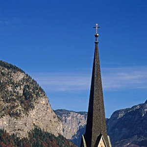 Hallstatt; Upper Austria; Salzkammergut; Austria Hallstattersee; Alps