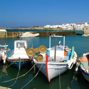 Harbor Naoussa, Paros Island Greece