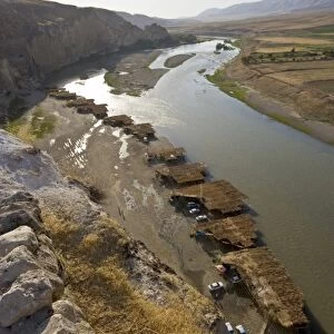 Hasankeyf on the Tigris River, Batman, Turkey