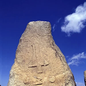 Headstones called Tija Stellae, date from the 12th century AD, in Ethiopia, Africa