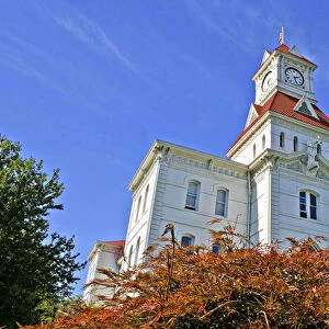 Historic Benton County Courthouse in Corvallis Oregon