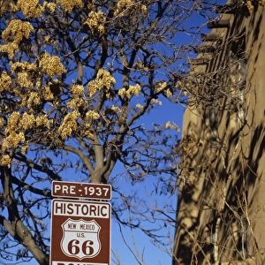 Historic Route 66 goes through the heart of historic and charming Santa Fe, NM