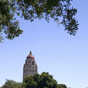 Hoover Tower on the Stanford University campus in Palo Alto, California, USA