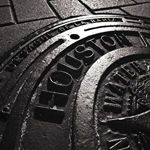Houston, Texas manhole cover