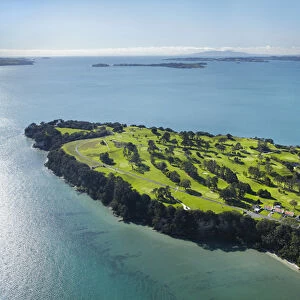 Howick Golf Course, Auckland, North Island, New Zealand - aerial