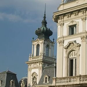 HUNGARY, Lake Balaton Region, KESZTHELY: Festetics Palace (b. 1745)