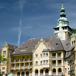 HUNGARY-Northern Uplands- BUKK HILLS: LILLAFURED: The Palota Hotel - (Luxury