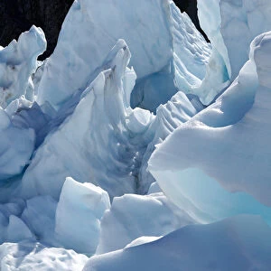 Ice Formations, Franz Josef Glacier, West Coast, South Island, New Zealand