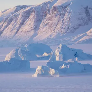 Uummannaq Fjord System Icebergs Print Uummannaq Fjord System Icebergs Print