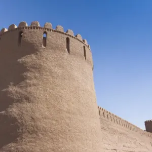 Iran, Southeastern Iran, Rayen, Arg e Rayen, ancient adobe citadel