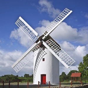 Ireland, Elphin. The Elphin windmill built in the 18th century