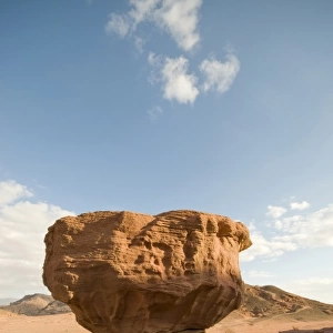 Israel, Negev, Timna desert, rocky called Mushroom