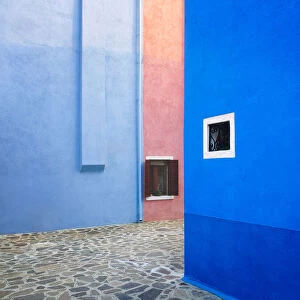 Italy, Burano. Colorful buildings. Credit as: Jim Nilsen / Jaynes Gallery / DanitaDelimont