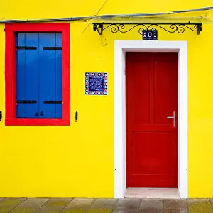 Italy, Burano. Colorful house. Credit as: Jim Nilsen / Jaynes Gallery / DanitaDelimont