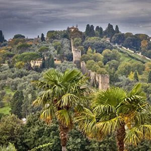 Italy, Florence, The Old Wall of the City