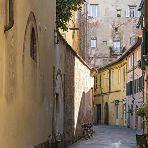 Italy, Lucca. Alleyway