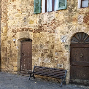 Italy, San Gimignano street