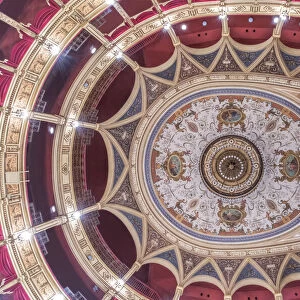 Italy, Trieste, Teatro Verdi Ceiling