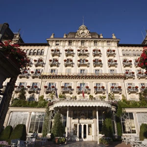 ITALY, Verbano-Cusio-Ossola Province, Stresa. Historic Grand Hotel des Iles Borromees