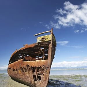 Janie Seddon Shipwreck, Motueka, Nelson Region, South Island, New Zealand