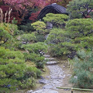 Japan, Kyoto, Arashiyama, Sagano, Okochi Sanso Villa Garden