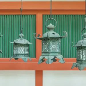 Japan, Nara, Kasuga Shrine Lanterns