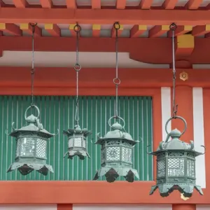 Japan, Nara, Kasuga Shrine Lanterns