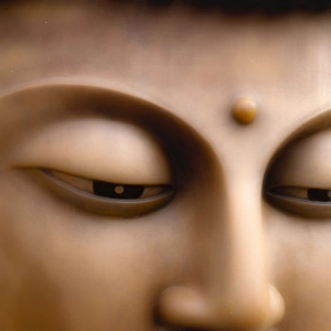 Japanese great Buddha face