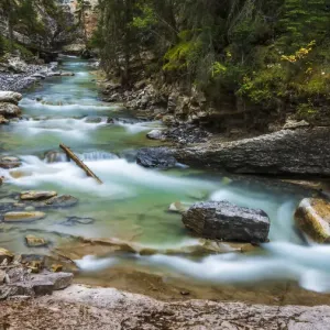 Johnston Canyon Print, Banff National Park Landscape Johnston Canyon Print, Banff National Park Landscape