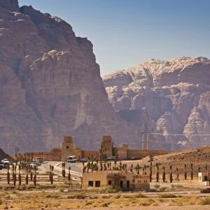 Jordan, Wadi Rum, Beduoin touring and welcome center