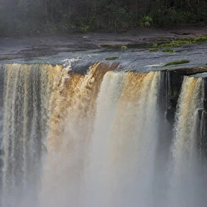 Kaieteur Falls, GUYANA. Kaieteur Falls is the worlds widest single drop waterfall