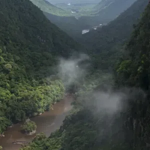 Kaieteur Gorge Print: Widest Single Drop Waterfall