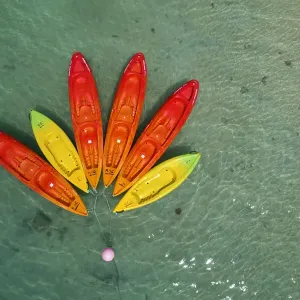 Muri Lagoon Kayak Print