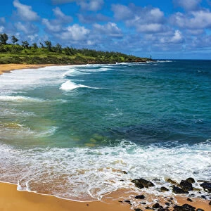 Kuna Bay, Lihue, Kauai, Hawaii, USA