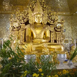 Kuthodaw Pagoda Print in Mandalay, Myanmar