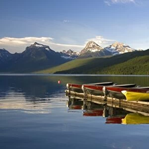 Lake McDonald is the largest lake in Glacier National Park, Montana