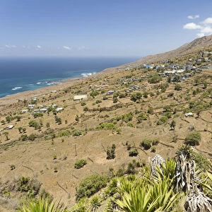 Landscape near Galinheiro in the north west of the island