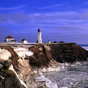 Lighthouse Iles de la Madeleine, Quebec, Canada