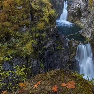 Little Qualicum Falls Provincial Park near Parksville, British Columbia, Canada
