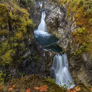 Little Qualicum Falls Provincial Park near Parksville, British Columbia, Canada