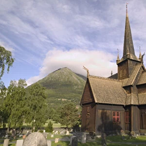 lom Stave Church lom norway from 1200AD