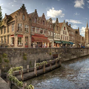 Main canal in Bruges, Belgium