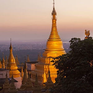 Mandalay Hill, Sutaungpyei Pagoda, Myanmar