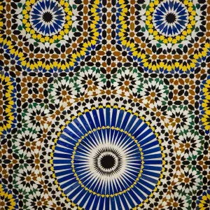 Moroccan Mosaic Tile Wall Print Moroccan Mosaic Tile Wall Print