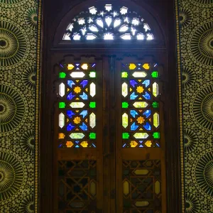 Marrakech Stained Glass Door Print Marrakech Stained Glass Door Print
