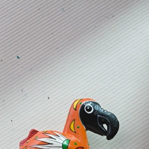 Mauritius, Port Louis, miniature wooden Dodo bird toy