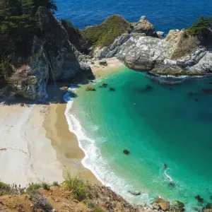 McWay Cove Print, Julia Pfeiffer Burns State Park Big Sur California McWay Cove Print, Julia Pfeiffer Burns State Park Big Sur California