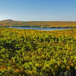 Michigan, Keweenaw Peninsula, view from Brockway Mountain Michigan, Keweenaw Peninsula, view from Brockway Mountain